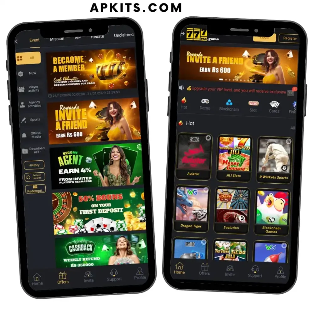 777PKR Game Download Lobby