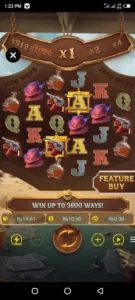 wind bounty game interface