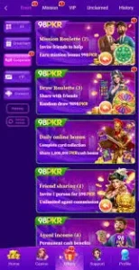 reword on 98 pkr game