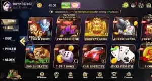 Rumi Slots game lobby