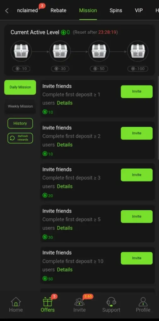 MQWin Game APk Bonuses