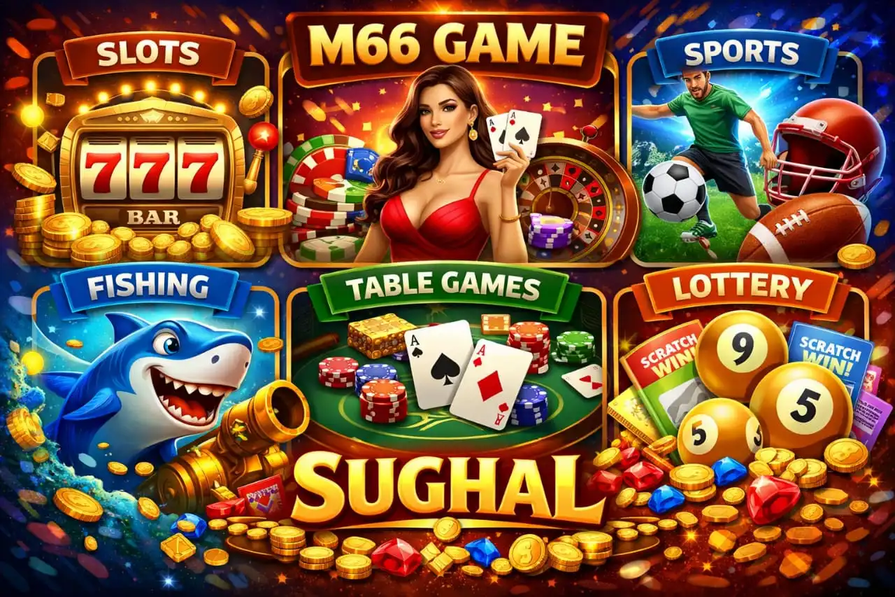 M66 Game Lobby With Different Games