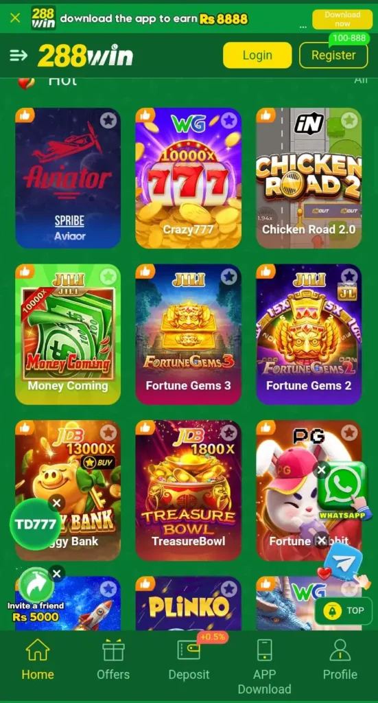 288 Win Game APK Download